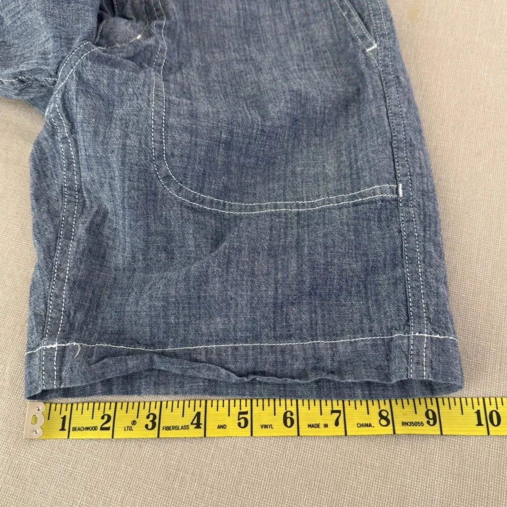 Faherty Cargo pocket shorts Mens‎ Size 28 Indigo Dyed